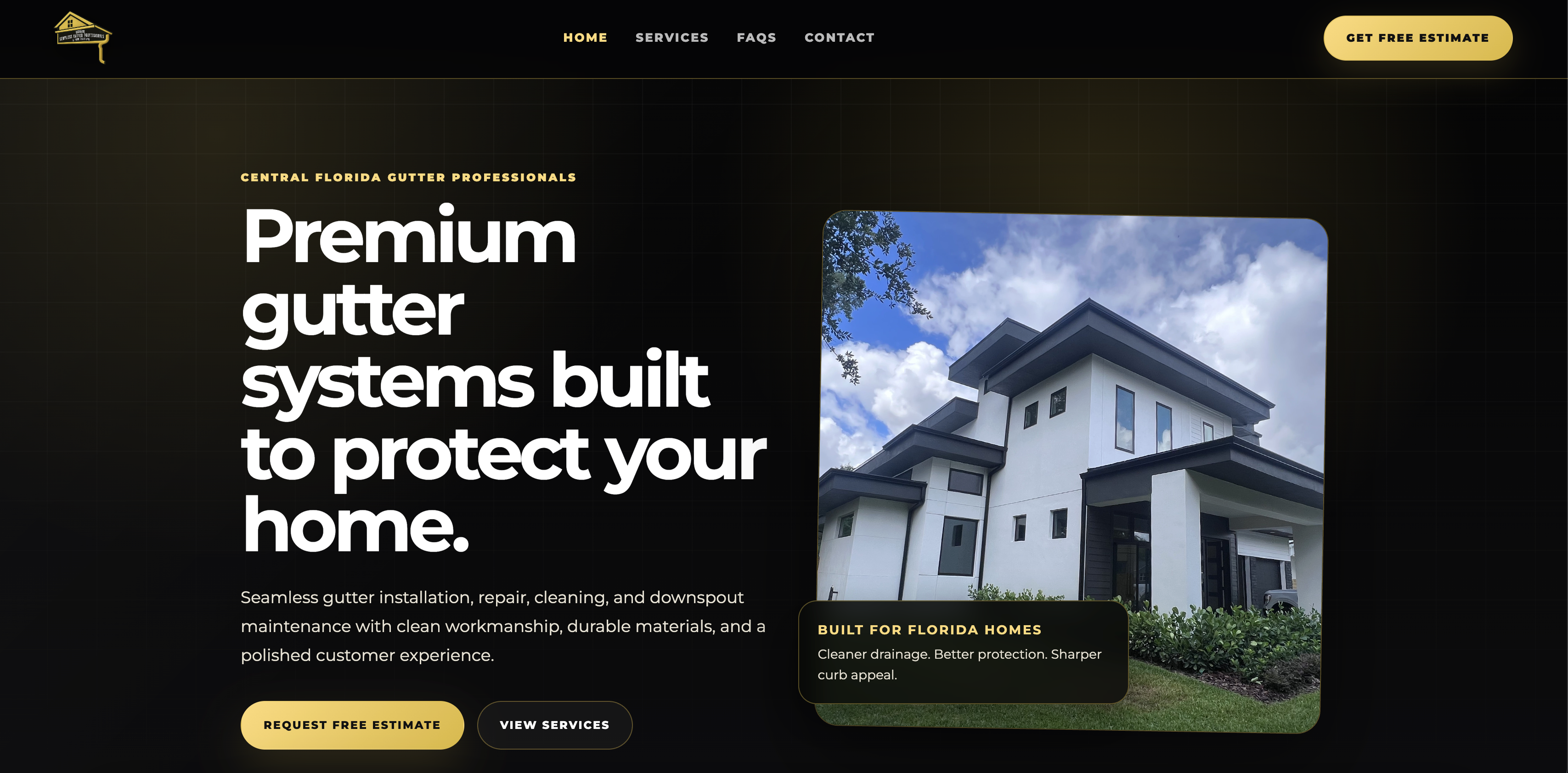 Osborne Gutter Pros Website Preview